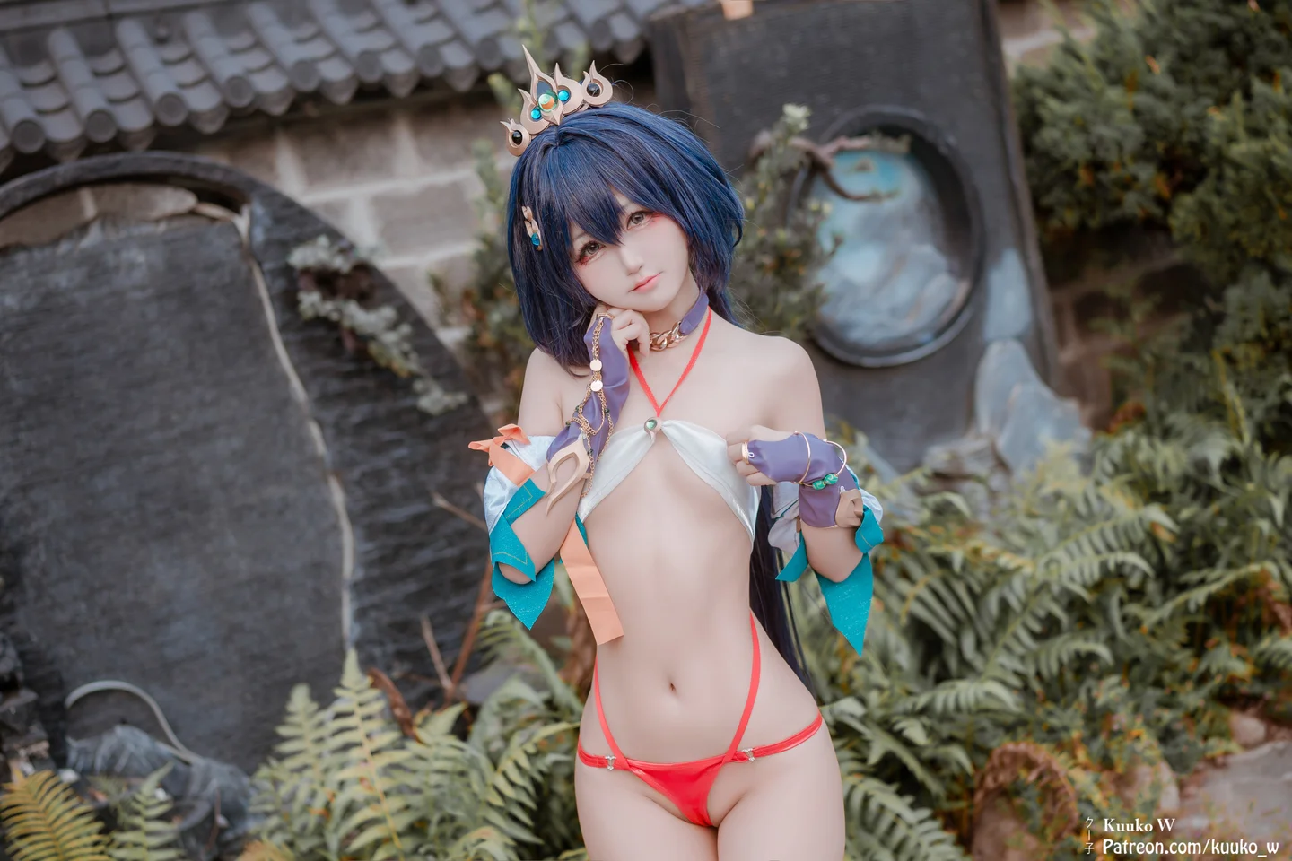 Kuuko_W -  Yunli [26P-65MB] tg@simisebaisi 【丝足阁】023.webp